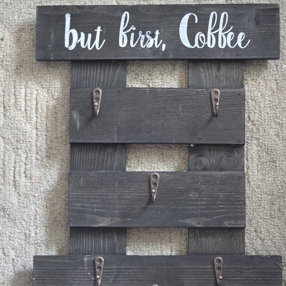 Wall mount rack for coffee NEW